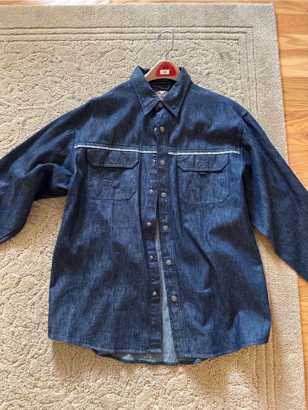 Harley Davidson Button-up Jean Jacket